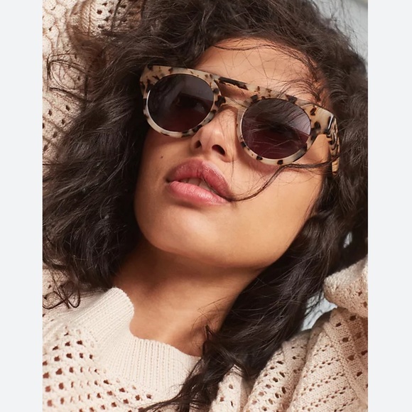 BN Komono brand Dreyfus ivory demi sunglasses. Handmade. - Picture 1 of 6